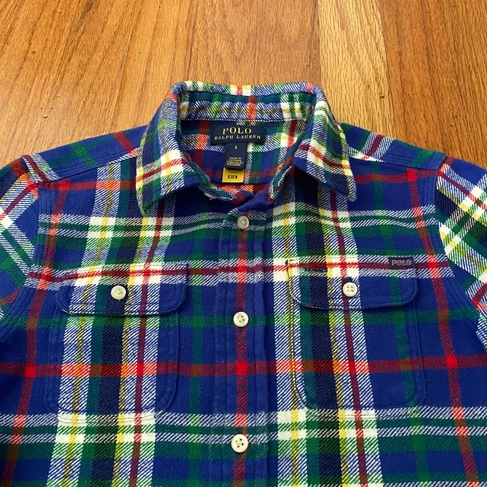 Ralph Lauren Classic Flannel Boys Shirt